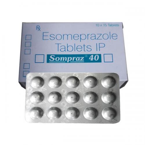 印度高级胃药 埃索美拉唑片 Esomeprazole Tablets IP Sompraz 40 太阳制药