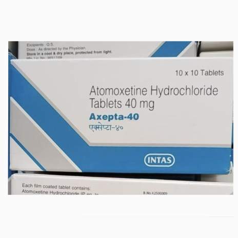 印度择思达 盐酸托莫西汀40mg 阿托西汀 Axepta 40 阿托莫西汀 ATOMOXETINE Hydrochloride Tablets ADHD多动症