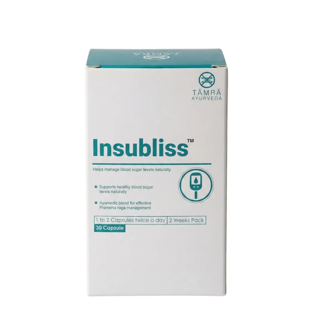 印度塔姆拉控糖胶囊 温和稳糖降糖阿育吠陀草本植物提取Tamra Insubliss