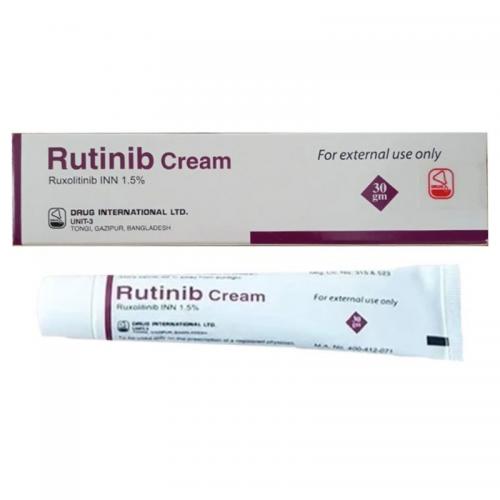 卢可替尼乳膏 鲁索替尼软膏 芦可替尼乳膏 ruxolitinib cream Rutinib 耀品国际 Drug International Pharma