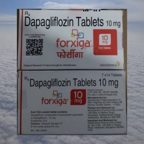 原研达格列净 降糖药 糖尿病 福赛嘉forxiga 阿斯利康AstraZeneca Dapagliflozin