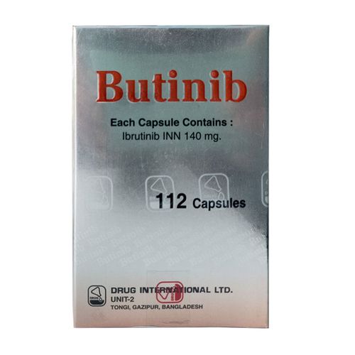 伊布替尼140mg*112片/粒 依鲁替尼（亿珂） Ibrutinib BUTINIB Ibrutix CRA-032765