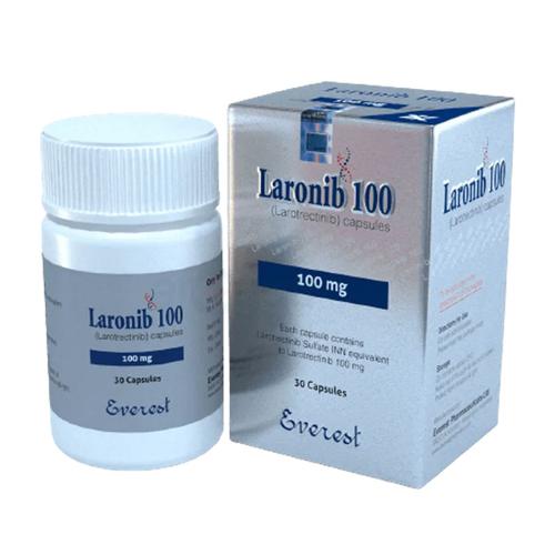 拉罗替尼（larotrectinib）100mg*30粒/盒 Lotenib/Vitrakvi/Laronib Drug LOXO-101