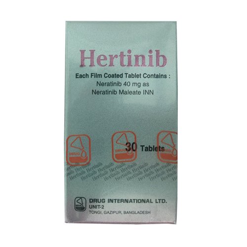 来那替尼(Neratinib) 40mg*30片/盒  Hertinib 奈拉替尼Nerlynx  Drug International