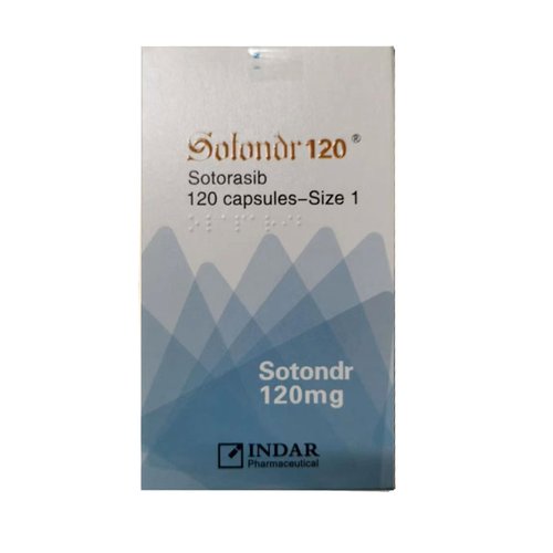 INDAR 索托拉西布 (AMG510) Sotondr Sotorasib 120mg*120粒胶囊 Lumakras