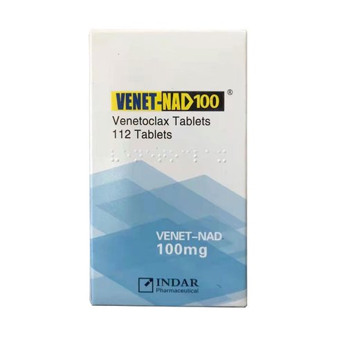 维奈克拉&zwnj;片（Venetoclax ）100mg*112片/盒  维奈托拉 INDAR VENET-NAD 100mg