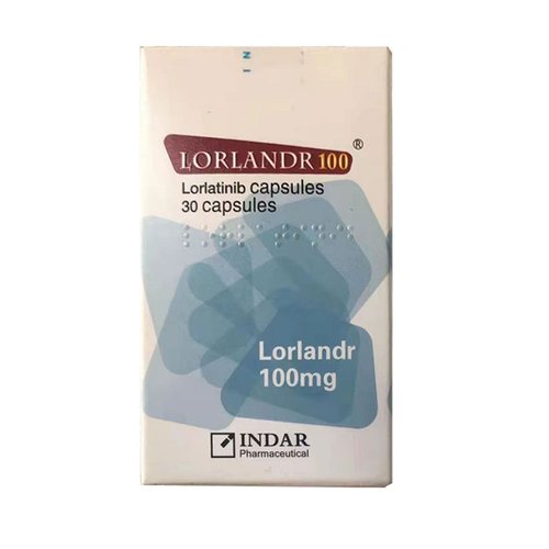 LORLANDR 100 劳拉替尼(lorlatinib)100mg*30粒胶囊 INDAR Lorviqua/Lornib/Lorbre