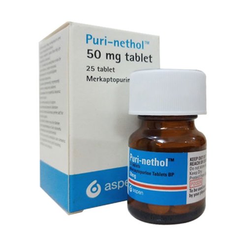 6-疏基嘌呤片（Merkaptopurin 50mg）Aspen 6MP Puri-nethol  25片/瓶