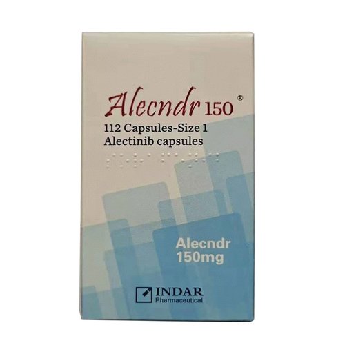 阿来替尼150mg*112粒/盒  艾乐替尼 Alecndr 150 112 Capsules-Size 1 Alectinib Caps