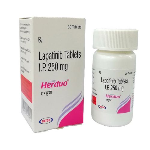拉帕替尼片(泰立沙)250mg*30片 (Herduo) Lapatinib 250mg Tablets