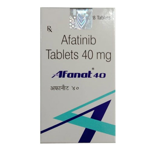 马来酸阿法替尼片(吉泰瑞) 40mg*28片 Afanat 40mg Afatinib Tablet NATCO