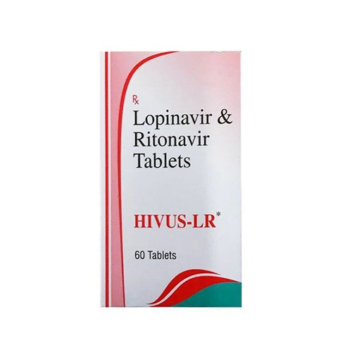 洛匹那韦利托那韦片(克力芝)60片 HIVUS-LR Lopinavir and Ritonavir Tablets IP 200