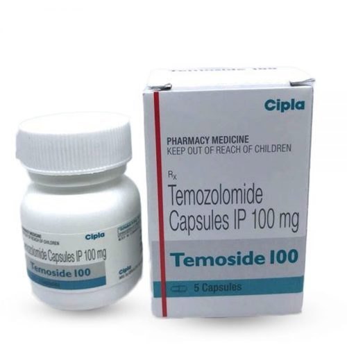 Cipla替莫唑胺胶囊(泰道)100mg*5粒 Temozolomide temoside 100mg