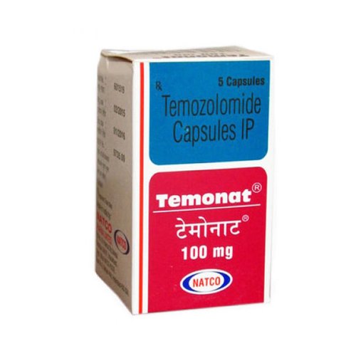 替莫唑胺胶囊(泰道)100mg*5粒 Natco Temozolomide Temonat 100mg