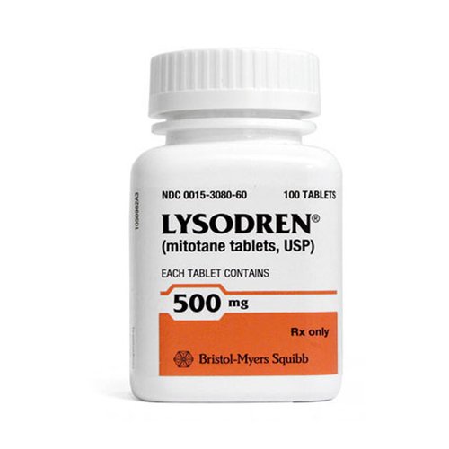 (百时美施贵宝原研药)米托坦片500mg*100片 Mitotane (lysodren)