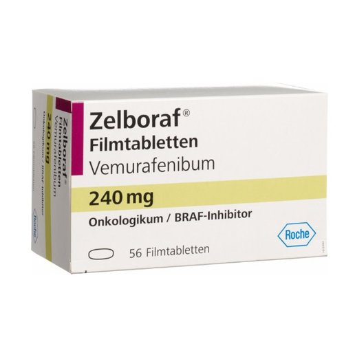 罗氏维莫非尼片（佐博伏,维罗非尼）240mg*56粒 Vemurafenib Zelboraf 240mg