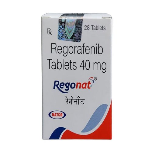 盐酸盐瑞格菲尼片（瑞戈菲尼）40mg*28片 Regonat Regorafenib Tablets 40mg 瑞戈非尼