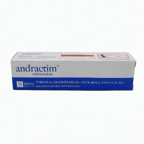 双氢睾酮外用凝胶 雄甾烷醇酮80g/支 法国贝森制药Andractim DHT 2.5% Gel Laboratoires BESINS INTERNATIONAL
