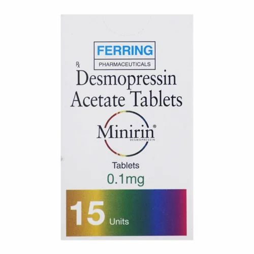 弥凝 醋酸去氨加压素片 0.2mg*30片/瓶 Ferring 辉凌制药 Minirin Desmopressin Acetate Tablets